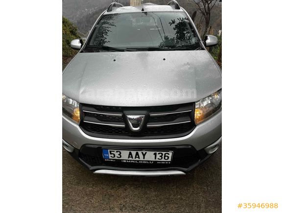 Sahibinden Dacia Sandero 1.5 dCi Stepway 2016 Model 