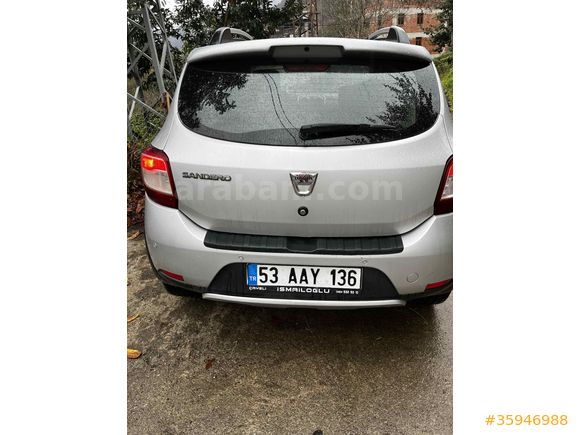 Sahibinden Dacia Sandero 1.5 dCi Stepway 2016 Model 