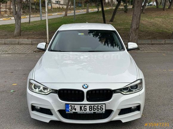 Sahibinden BMW 3 Serisi 320i ED standart 2014 Model  152.000 km Beyaz