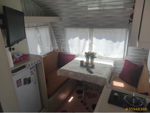 Sahibinden 2023 model 3.20 ebat 4 kişilik Karavan Çekme