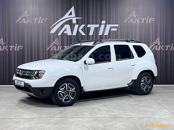 AKTİF den 2015 DACIA DUSTER 1.5 DCI 4X4 110HP 6 VİTES BAKIMLI...