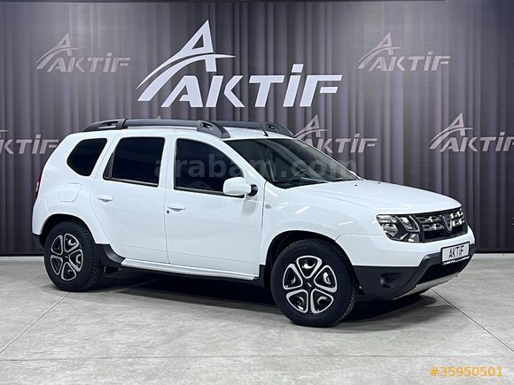 AKTİF den 2015 DACIA DUSTER 1.5 DCI 4X4 110HP 6 VİTES BAKIMLI...