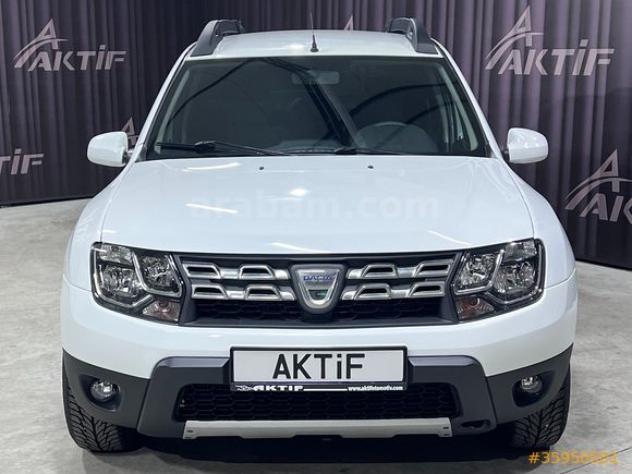 AKTİF den 2015 DACIA DUSTER 1.5 DCI 4X4 110HP 6 VİTES BAKIMLI...