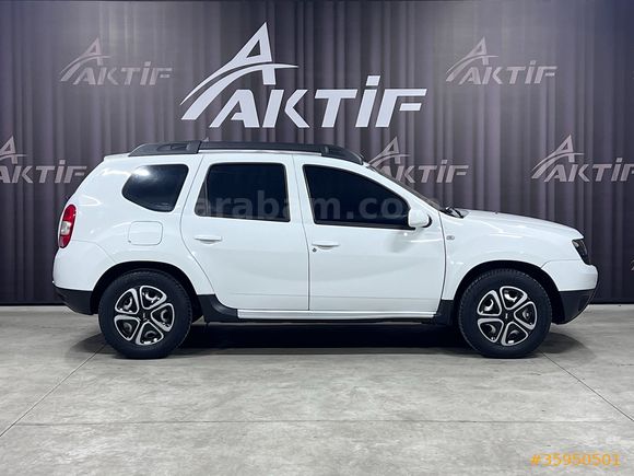 AKTİF den 2015 DACIA DUSTER 1.5 DCI 4X4 110HP 6 VİTES BAKIMLI...