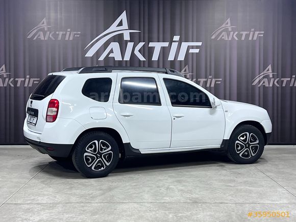 AKTİF den 2015 DACIA DUSTER 1.5 DCI 4X4 110HP 6 VİTES BAKIMLI...