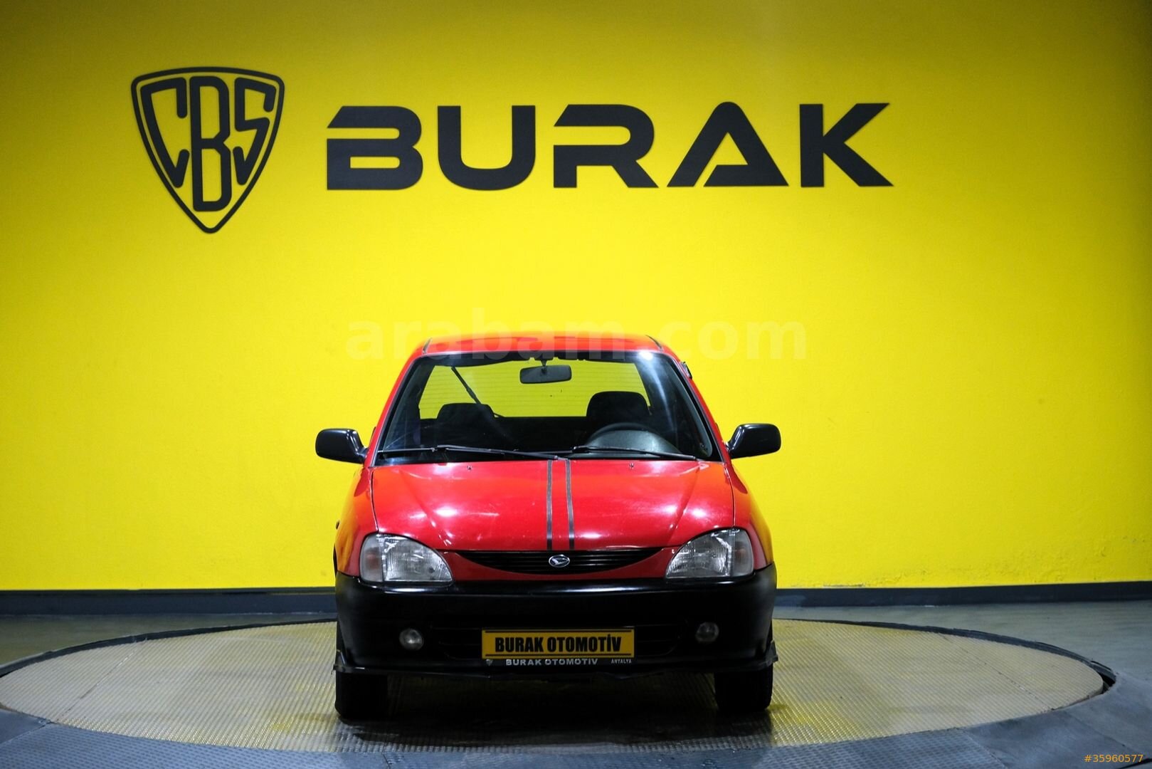 Galeriden Daihatsu Charade 1.3 CX 1999 Model Antalya 150.000 km Kırmızı 2