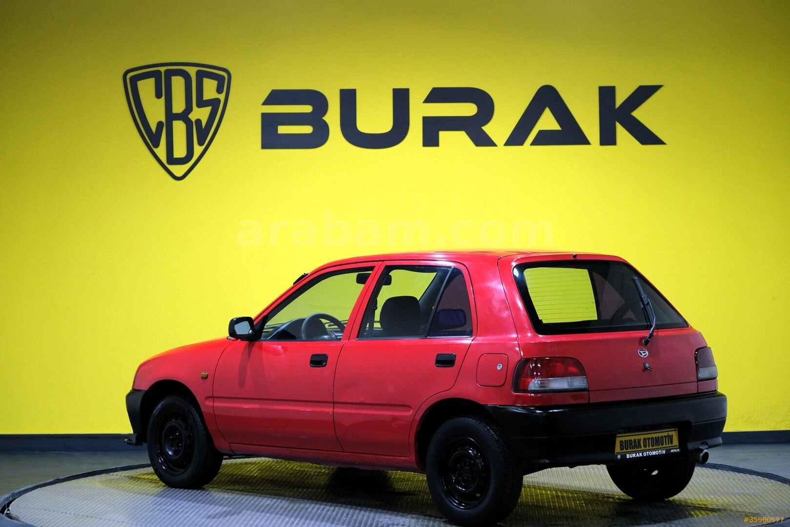 Galeriden Daihatsu Charade 1.3 CX 1999 Model Antalya 150.000 km Kırmızı 6