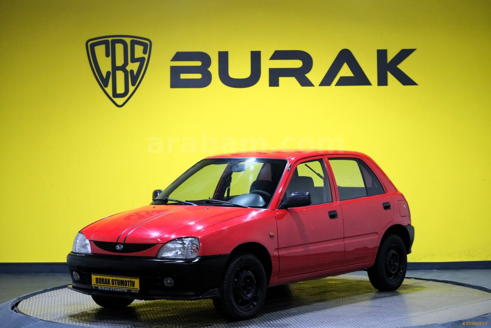 Galeriden Daihatsu Charade 1.3 CX 1999 Model Antalya 150.000 km Kırmızı 3