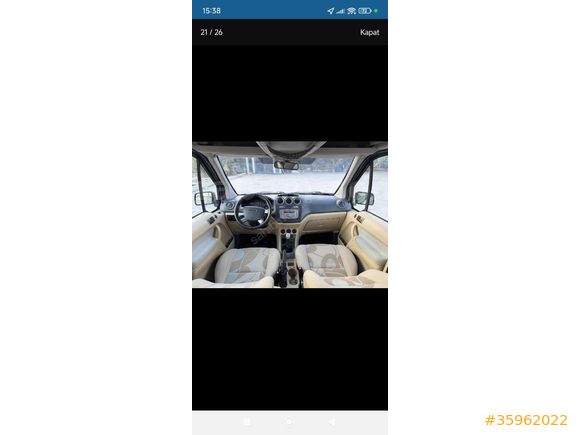 Sahibinden Ford Tourneo Connect 110PS 2011 Model