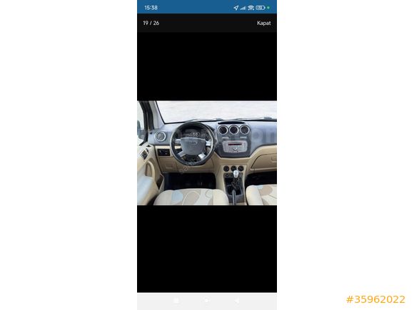 Sahibinden Ford Tourneo Connect 110PS 2011 Model
