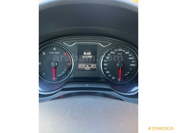 Audi A3 Sedan 1.6 TDI Attraction 2014 trafiğe çıkışlı