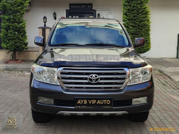 AYB VİP'DEN 2009 TOYOTA LAND CRUİSER 4.5 D-4D V8 7 KİŞİLİK BAYİ