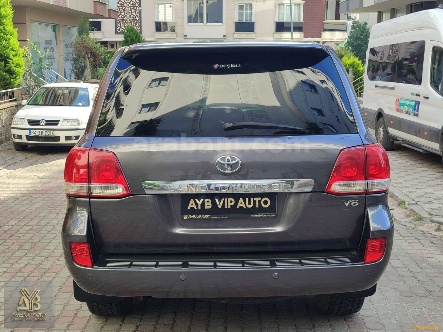 AYB VİP'DEN 2009 TOYOTA LAND CRUİSER 4.5 D-4D V8 7 KİŞİLİK BAYİ 6