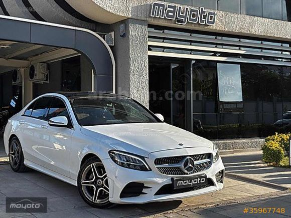 =MAYOTO=HATASIZ BOYASIZ 2020 MERCEDES C200D/SUNROOF/AMG
