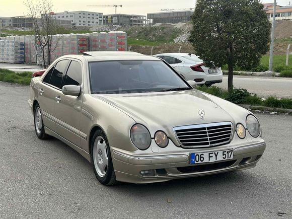 Sahibinden Mercedes - Benz E 200 Kompressor Avantgarde 2001 Model  385.000 km Bej