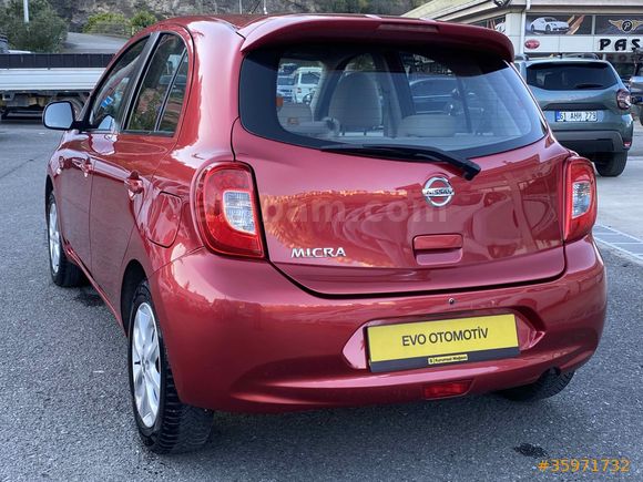 2014 NİSSAN MİCRA 1.2 MATCH OTOMATİK 133.000 KM