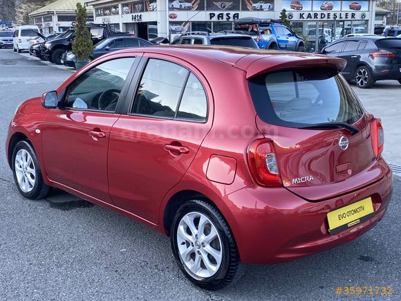 2014 NİSSAN MİCRA 1.2 MATCH OTOMATİK 133.000 KM