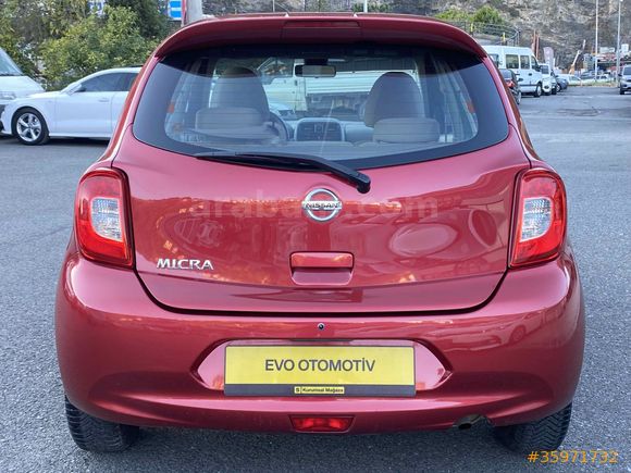 2014 NİSSAN MİCRA 1.2 MATCH OTOMATİK 133.000 KM