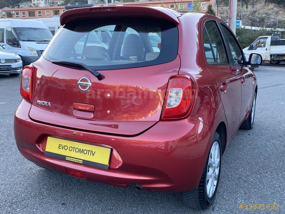 2014 NİSSAN MİCRA 1.2 MATCH OTOMATİK 133.000 KM