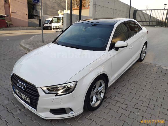Sahibinden Audi A3 Sedan 1.6 TDI Sport Line 2016 Model İzmir 127bin km Beyaz