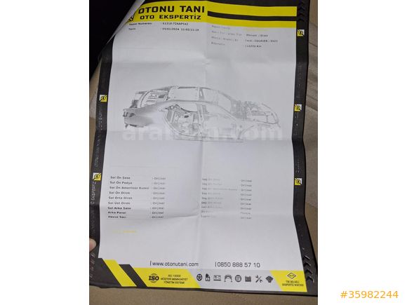 Sahibinden Ford Tourneo Courier 1.5 TDCi Titanium Plus 2020 Model