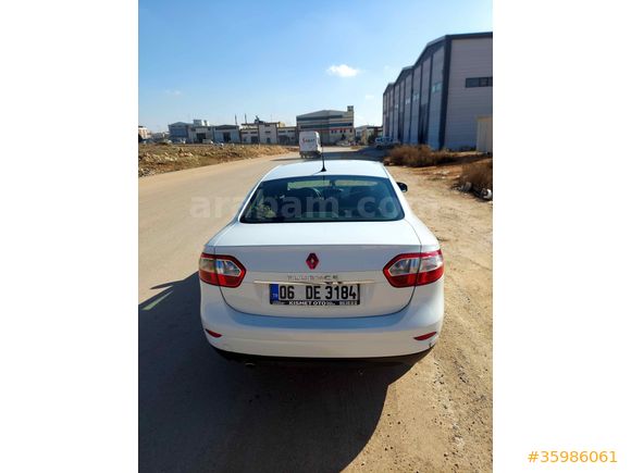 Sahibinden Renault Fluence 1.5 dCi Touch Plus 2013 Model Gaziantep Beyaz