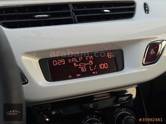 HEDEF OTOMOTİV'DEN CAM TAVAN OTOMATİK 1.2 VTİ COOL C3