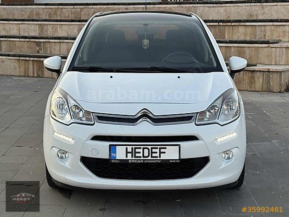 HEDEF OTOMOTİV'DEN CAM TAVAN OTOMATİK 1.2 VTİ COOL C3