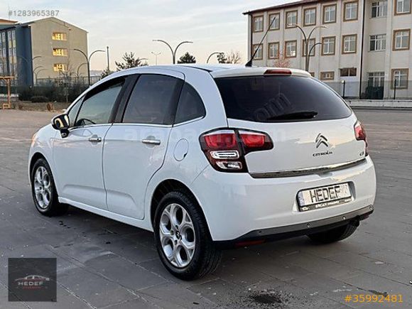 HEDEF OTOMOTİV'DEN CAM TAVAN OTOMATİK 1.2 VTİ COOL C3
