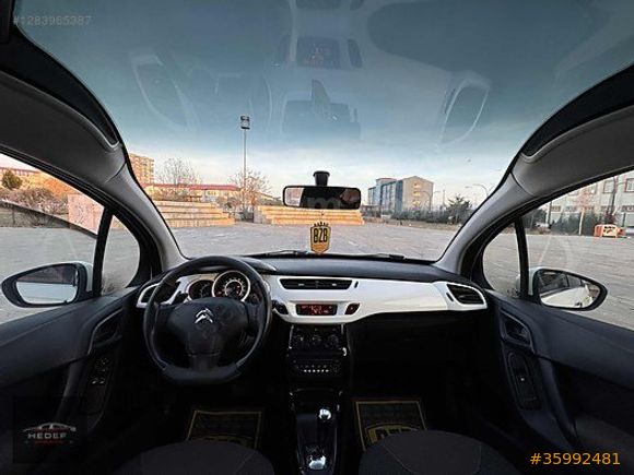 HEDEF OTOMOTİV'DEN CAM TAVAN OTOMATİK 1.2 VTİ COOL C3