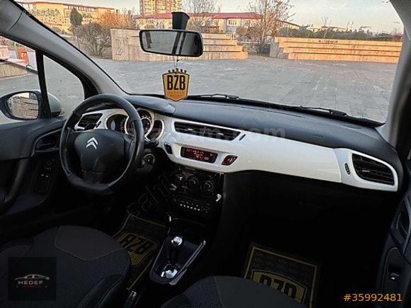 HEDEF OTOMOTİV'DEN CAM TAVAN OTOMATİK 1.2 VTİ COOL C3