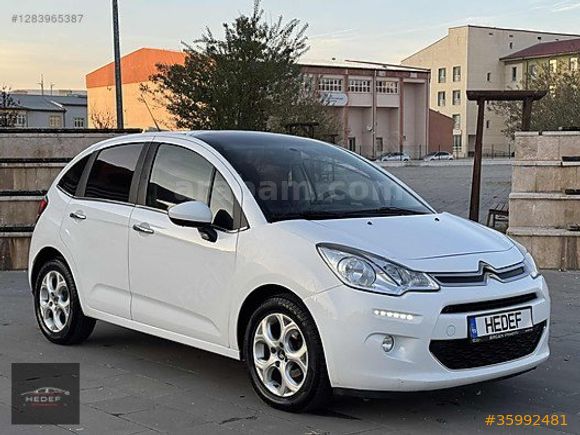 HEDEF OTOMOTİV'DEN CAM TAVAN OTOMATİK 1.2 VTİ COOL C3