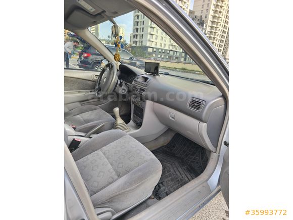 Sahibinden Toyota Corolla 1.6 Terra 2001 Model  231.000 km Gri (Gümüş)