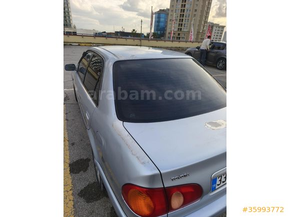 Sahibinden Toyota Corolla 1.6 Terra 2001 Model  231.000 km Gri (Gümüş)
