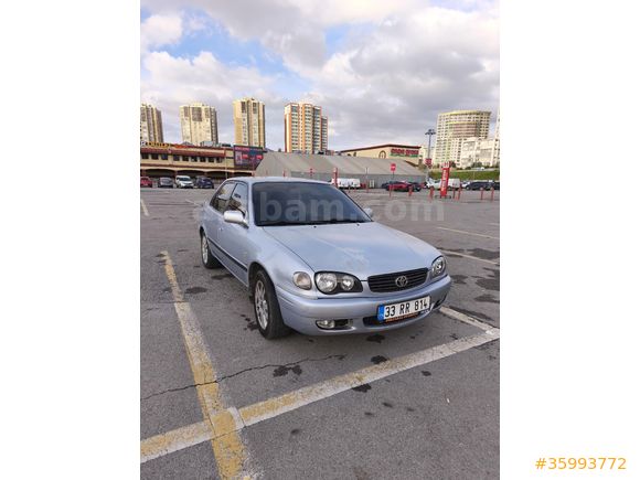 Sahibinden Toyota Corolla 1.6 Terra 2001 Model  231.000 km Gri (Gümüş)