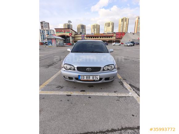 Sahibinden Toyota Corolla 1.6 Terra 2001 Model  231.000 km Gri (Gümüş)