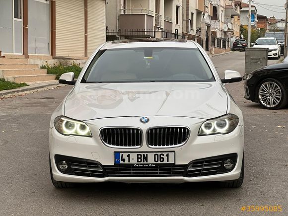Sahibinden BMW 5 Serisi 525d xDrive 2015 Model  185.000 km Beyaz