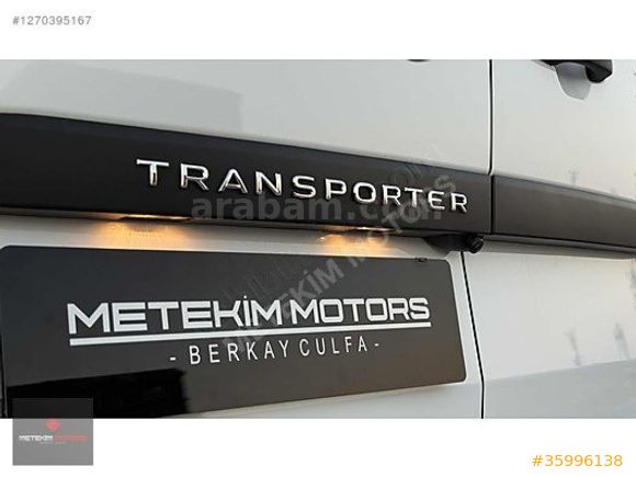 METEKİM MOTORS'DAN VW TRANSPORTER 2+1 UZUN ŞASİ 2025