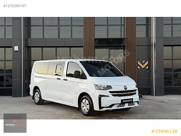 METEKİM MOTORS'DAN VW TRANSPORTER 2+1 UZUN ŞASİ 2025