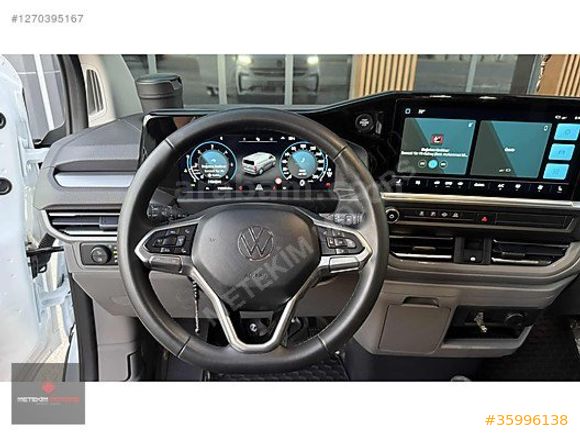 METEKİM MOTORS'DAN VW TRANSPORTER 2+1 UZUN ŞASİ 2025