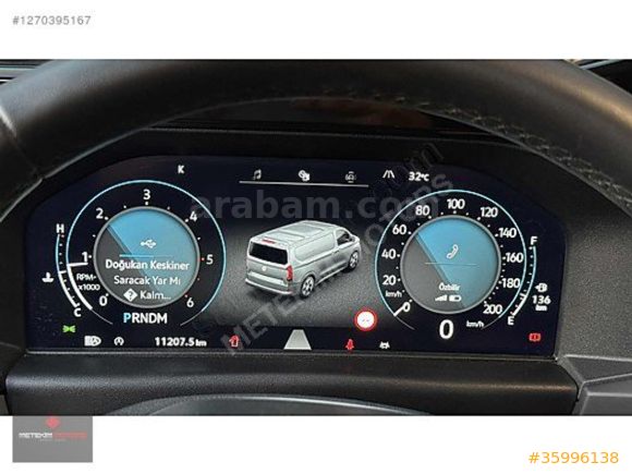 METEKİM MOTORS'DAN VW TRANSPORTER 2+1 UZUN ŞASİ 2025