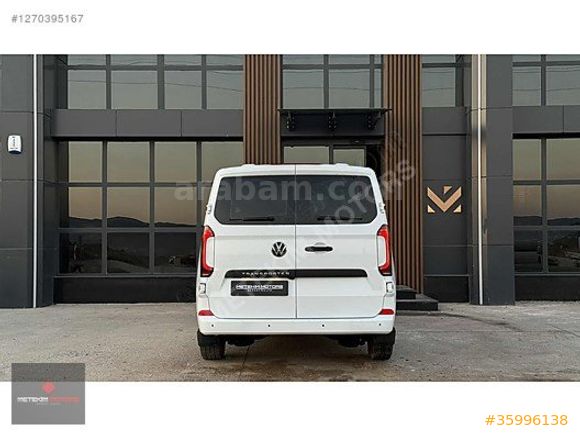 METEKİM MOTORS'DAN VW TRANSPORTER 2+1 UZUN ŞASİ 2025