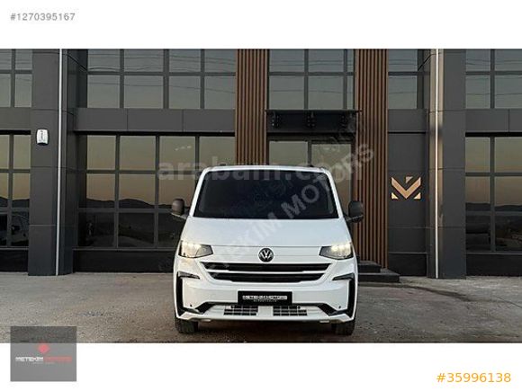 METEKİM MOTORS'DAN VW TRANSPORTER 2+1 UZUN ŞASİ 2025
