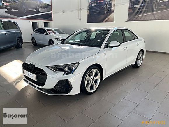 BAŞARAN'DAN 2025 AUDI A3 SEDAN 35 TFSI 150 HP S LINE STR