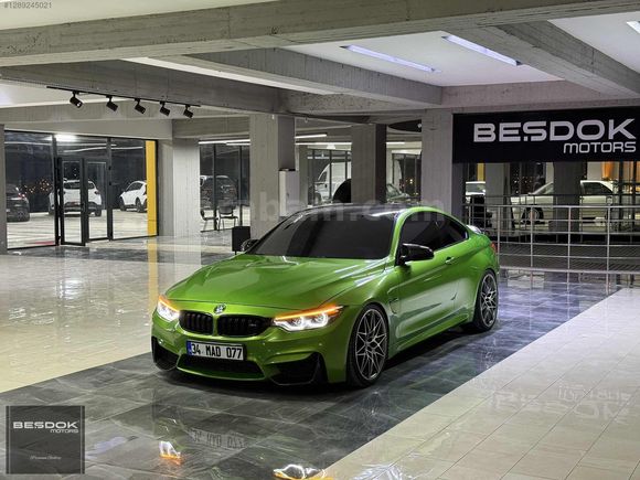 BEŞDOK MOTORS / BMW M4 COMPETITION JAVA GREEN-HEAD UP-HARMAN
