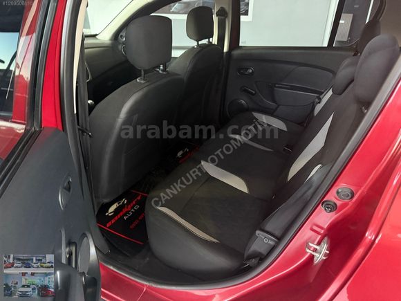 2016 MODEL DACİA STEPWAY 1.5 DCİ//BAKIMLI MASRAFSIZ !!! KIRMIZI