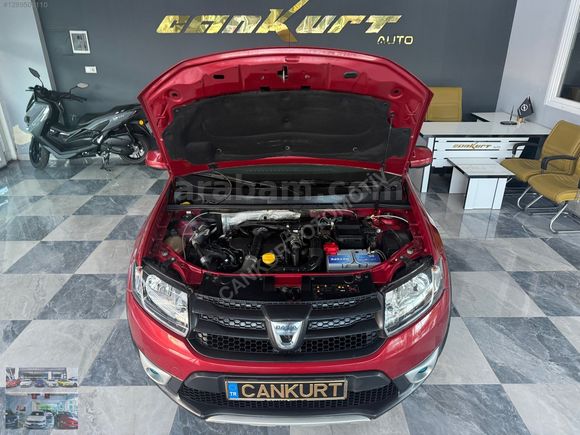 2016 MODEL DACİA STEPWAY 1.5 DCİ//BAKIMLI MASRAFSIZ !!! KIRMIZI