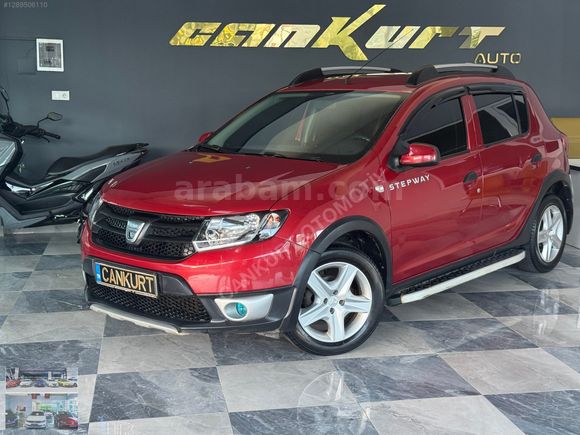 2016 MODEL DACİA STEPWAY 1.5 DCİ//BAKIMLI MASRAFSIZ !!! KIRMIZI