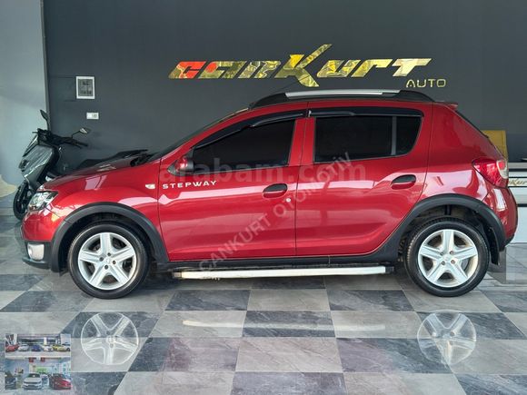 2016 MODEL DACİA STEPWAY 1.5 DCİ//BAKIMLI MASRAFSIZ !!! KIRMIZI
