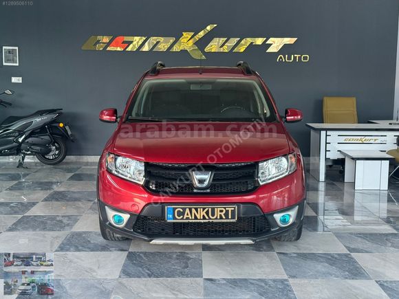 2016 MODEL DACİA STEPWAY 1.5 DCİ//BAKIMLI MASRAFSIZ !!! KIRMIZI